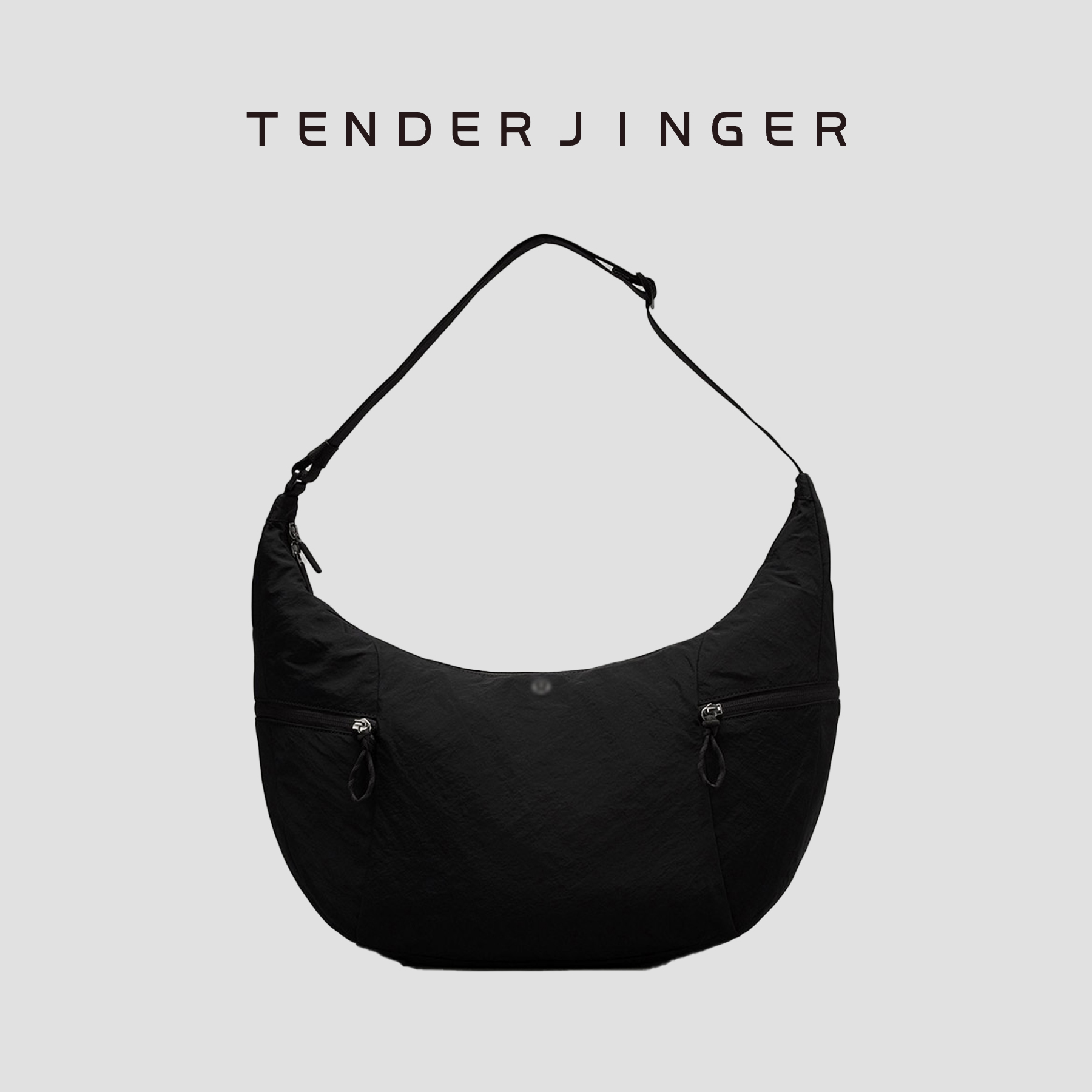 Tender Jinger大容量休闲百搭小众女士单肩斜挎包