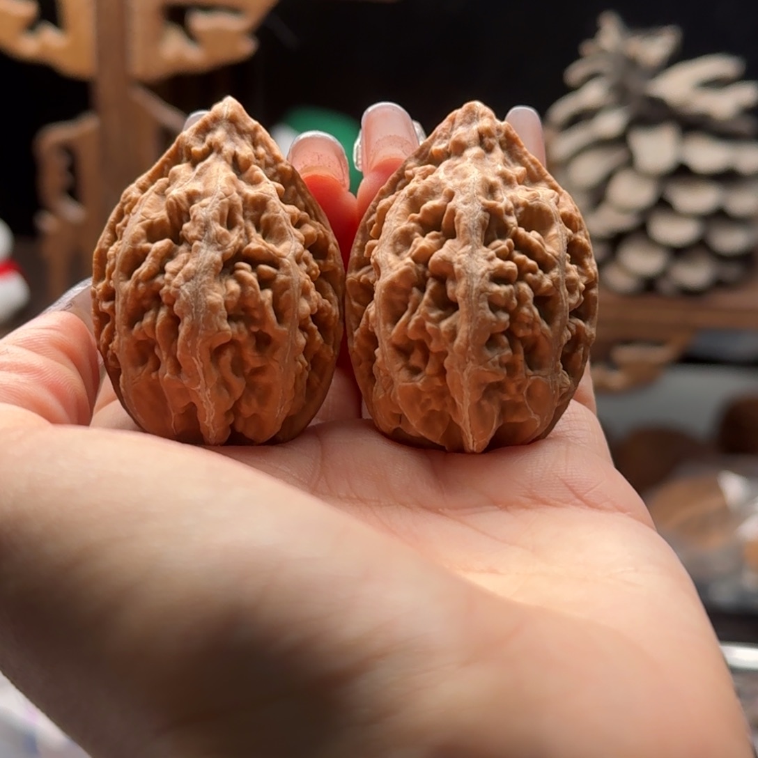 文玩核桃把件关东木子楸百核135