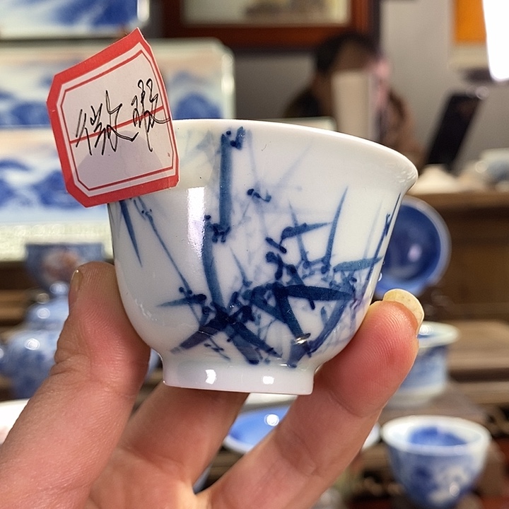 杯景德镇手工手绘陶瓷，高亮兴老师作品