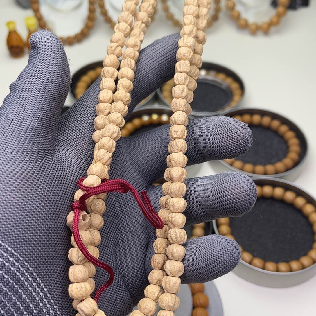 猴头核桃吊坠百香籽脖挂