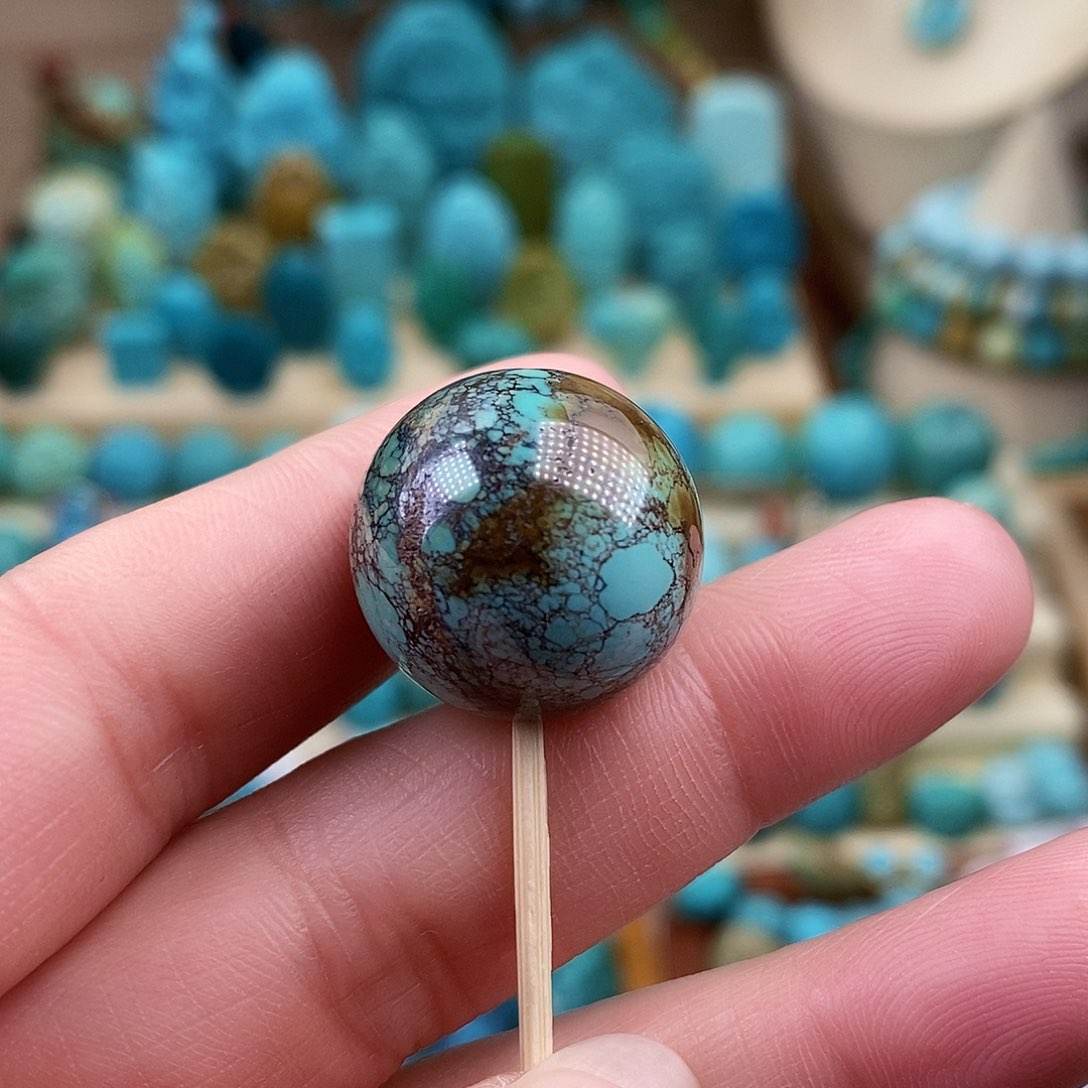 绿松石珠宝奇石未镶嵌