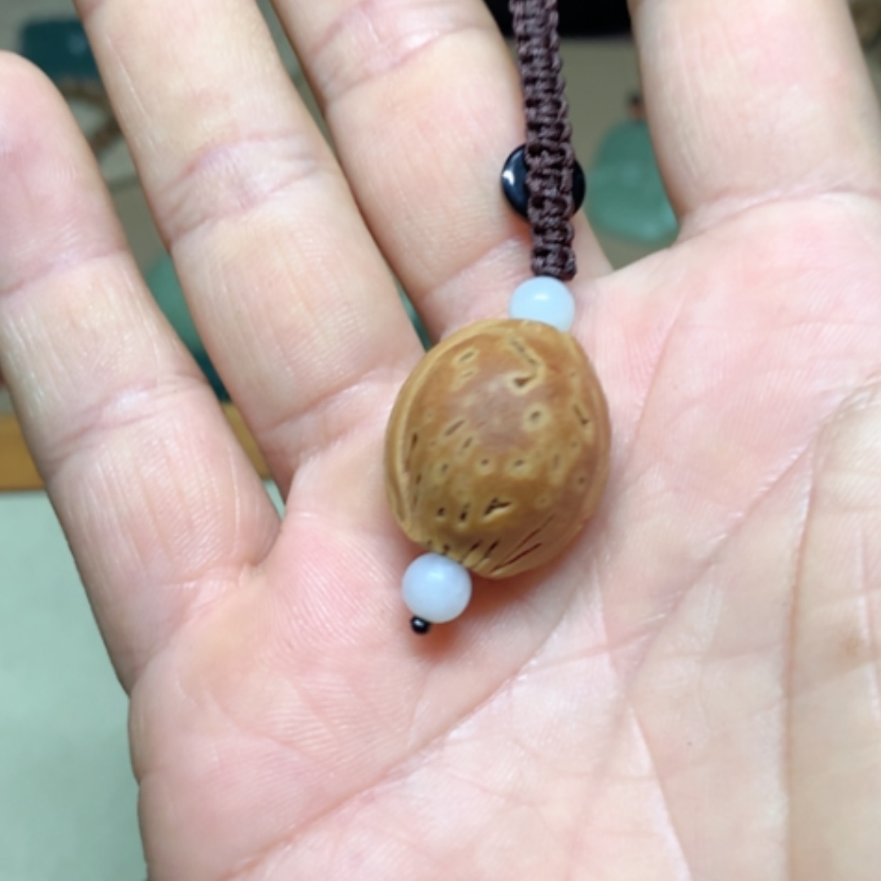 【闪购商品】合金蛇纹石玉颈饰