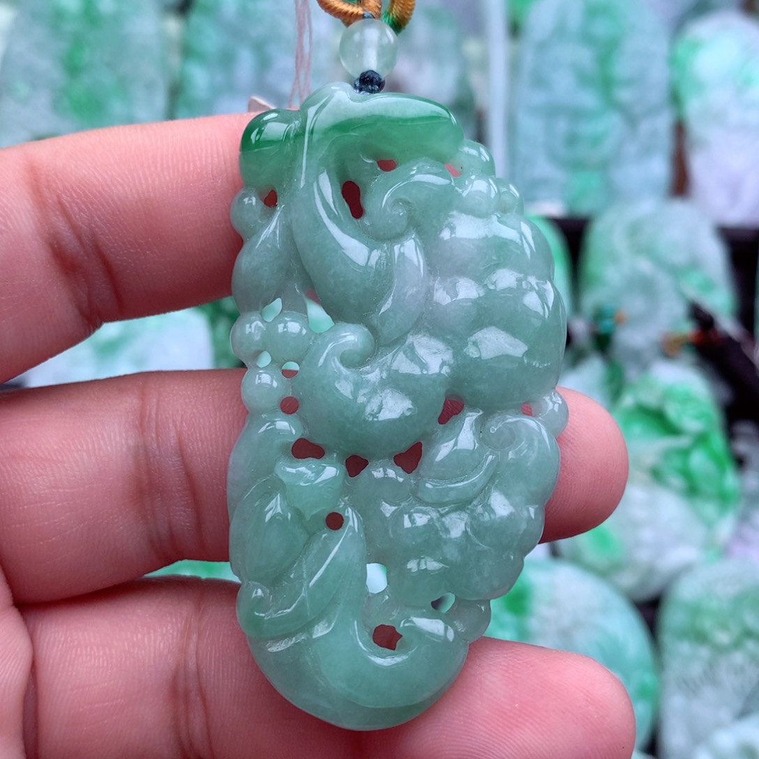 翡翠吊坠(不含链)未镶嵌