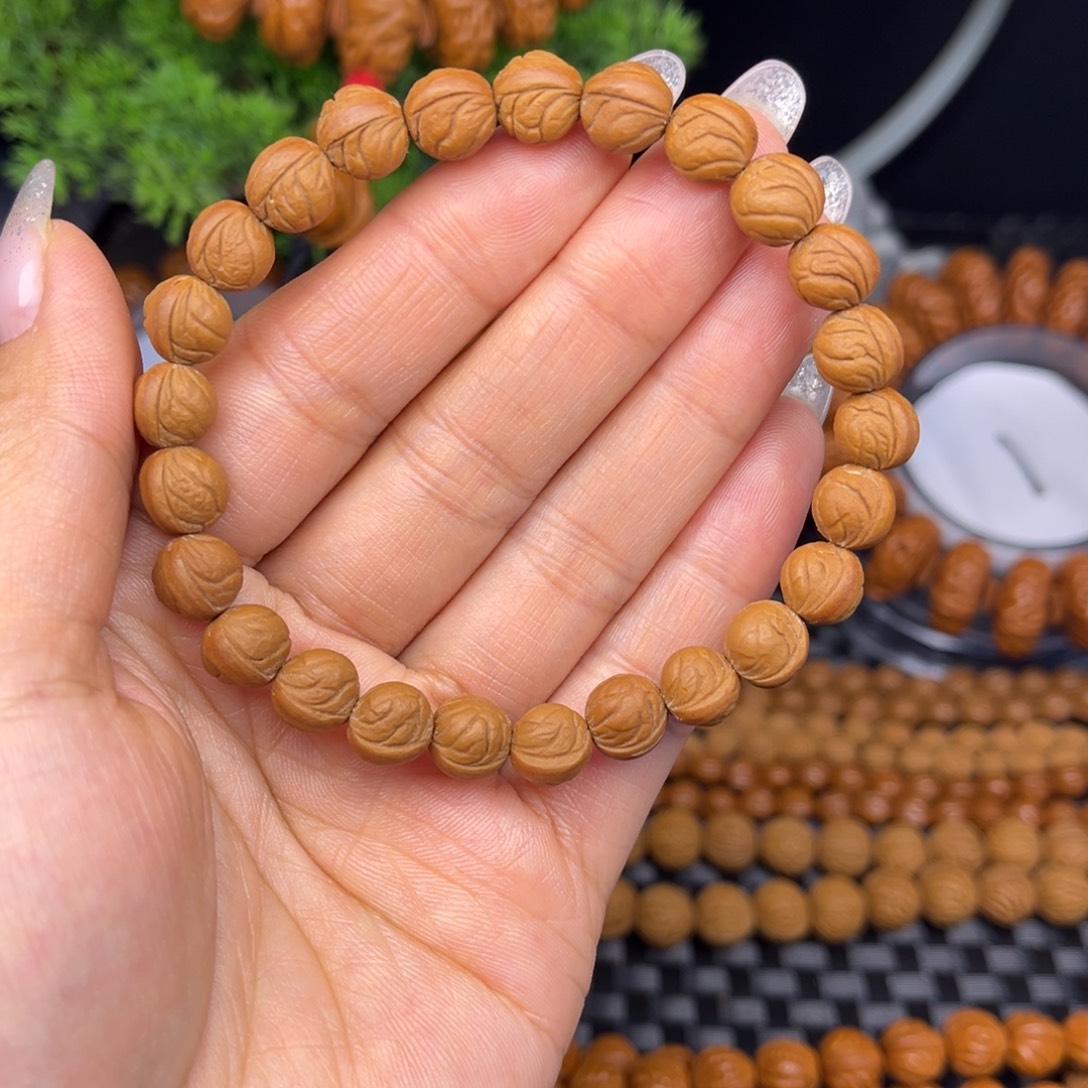 文玩核桃吊坠玉龙脊单圈