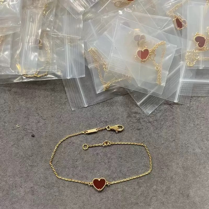 铜合金手链 浪漫满屋爱心手链332