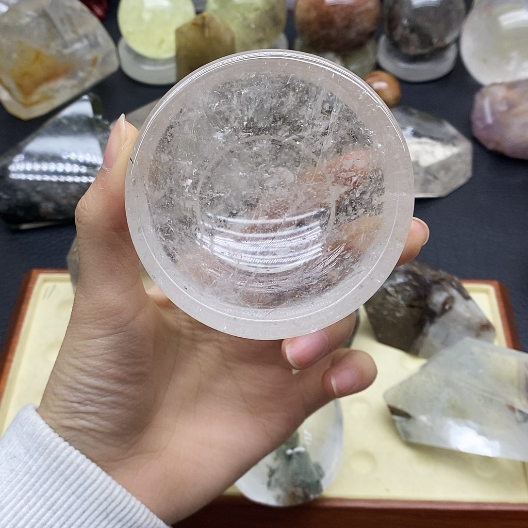 水晶珠宝半成品未镶嵌140水晶石