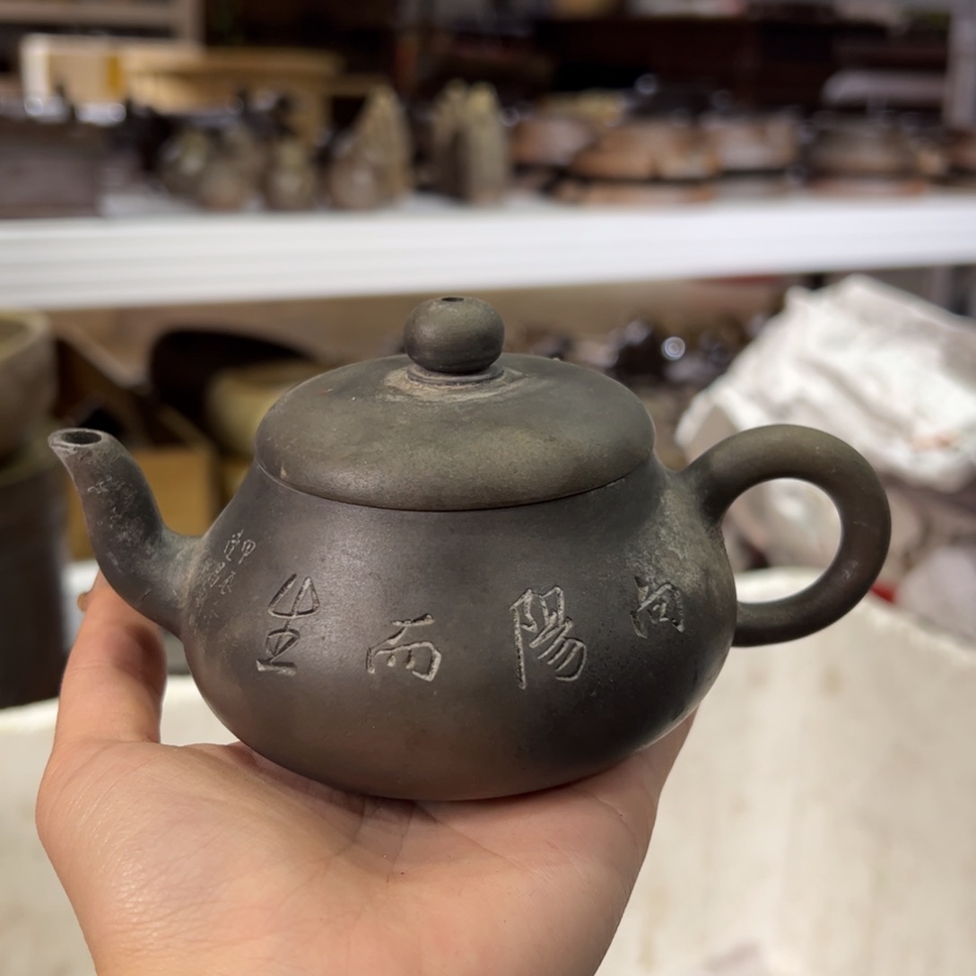 贵台龙窑柴烧茶壶102