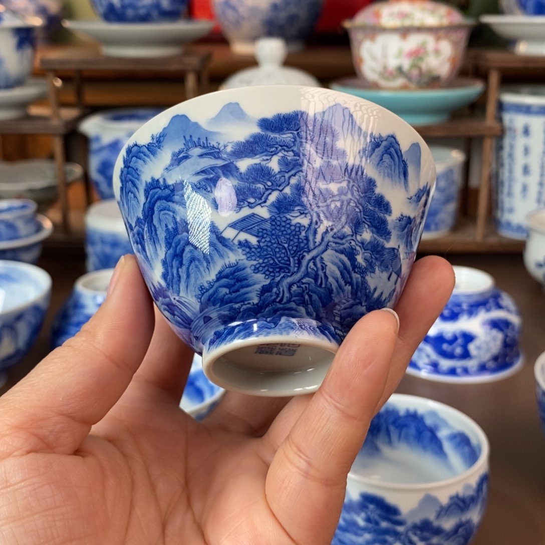 景德镇陶瓷手工手绘