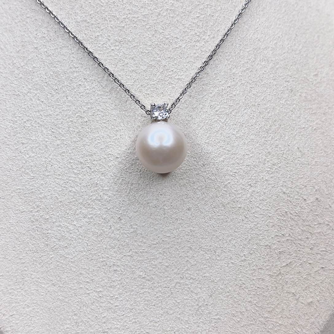 合金吊坠(赠链)淡水珍珠