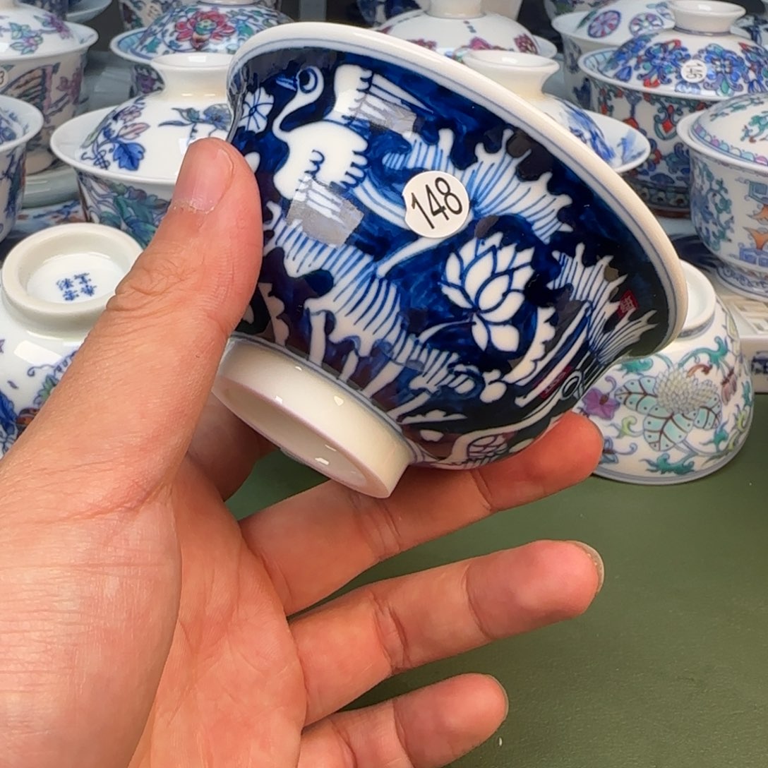 彦祖纯手工手绘茶具148