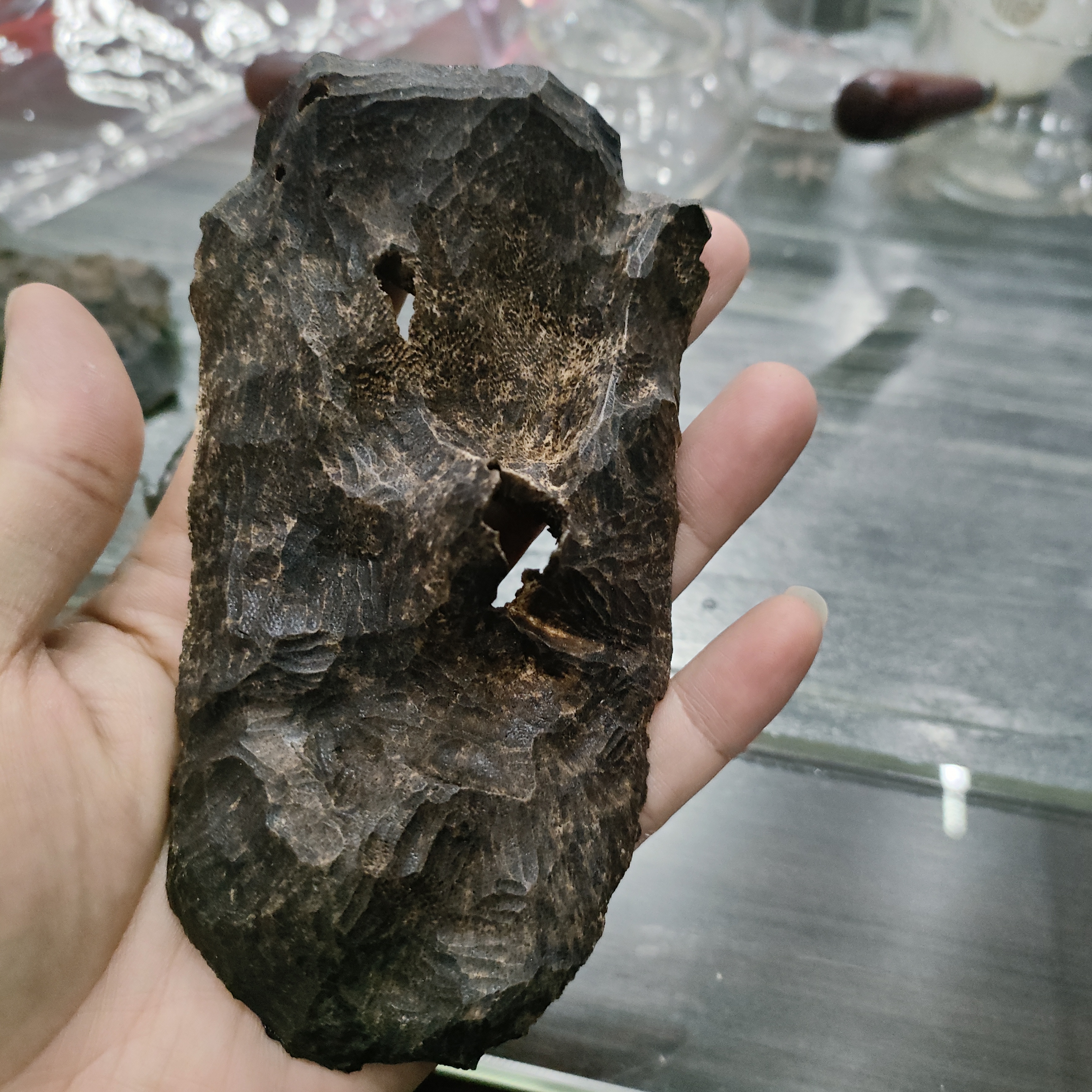 天然海南沉香铁头满油多样性发一