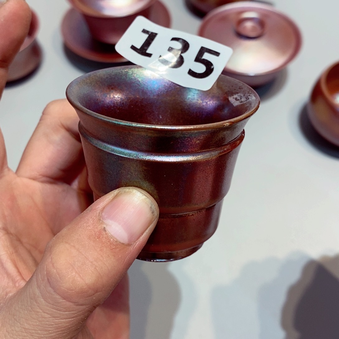 柴烧茶具陶瓷杯子