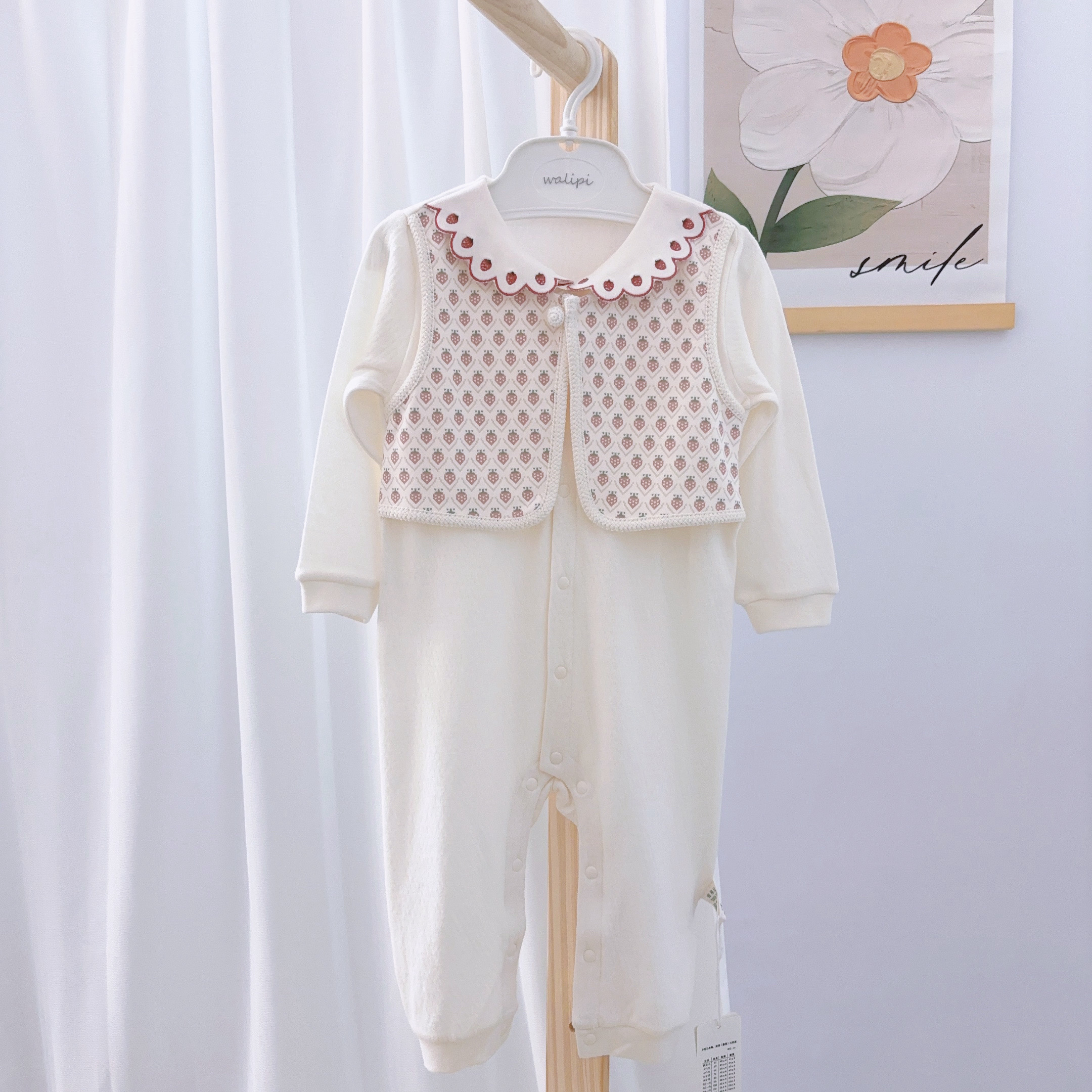 娃丽比25-秋外出连体衣宝宝婴儿