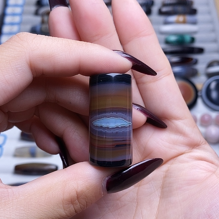 未镶嵌颈饰玛瑙/玉髓?***空