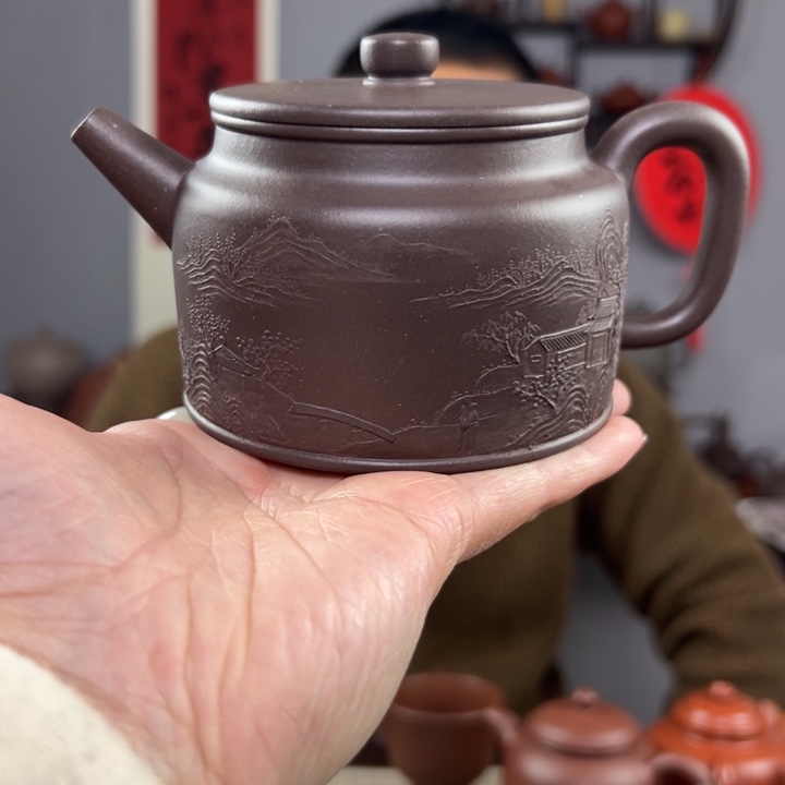 紫砂茶壶宗国洪紫砂作品