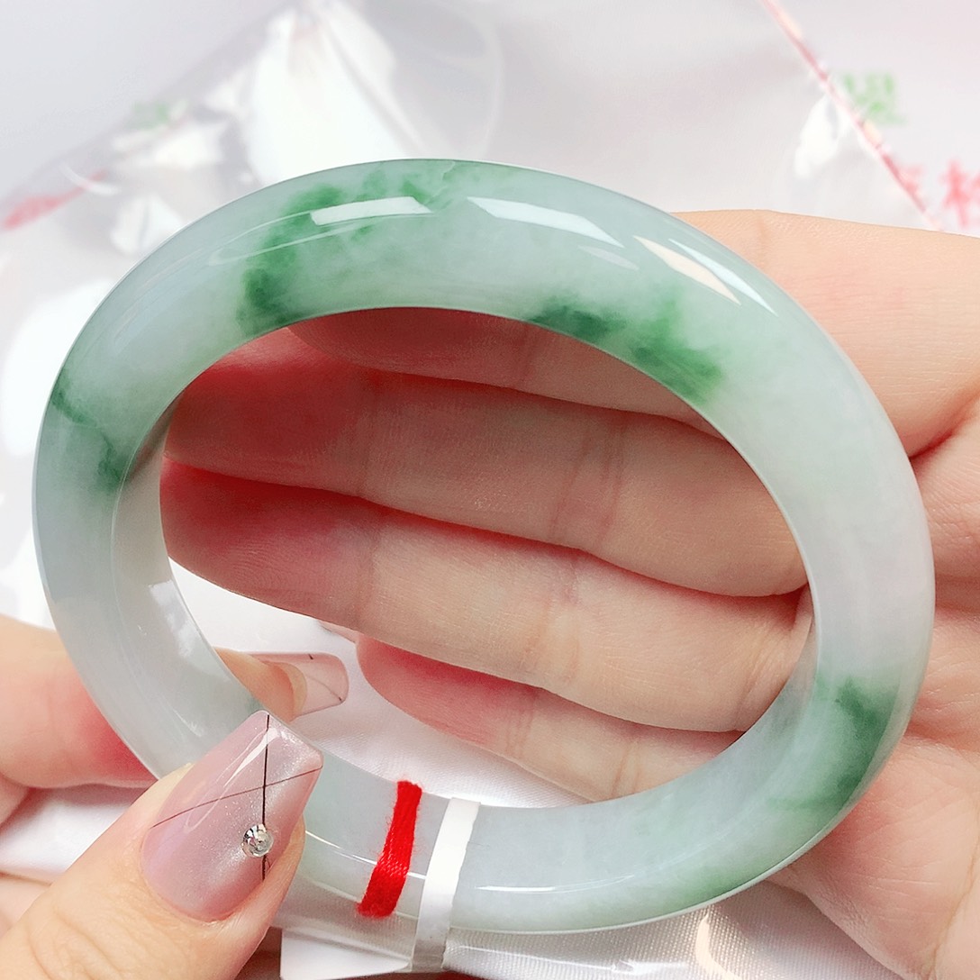 未镶嵌手镯翡翠翡翠315 正圈61.62