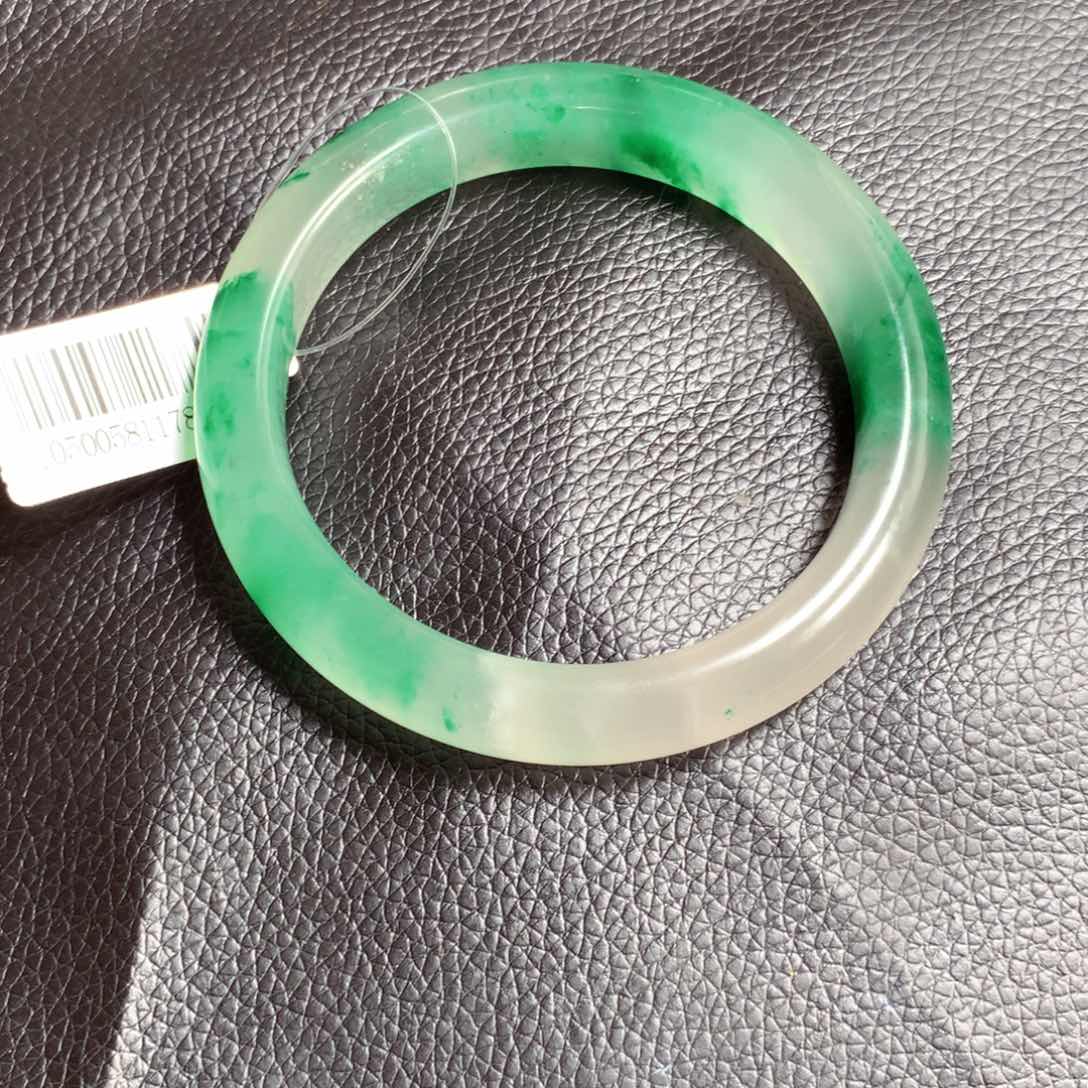 石英质玉手镯未镶嵌丽*圈口59.6