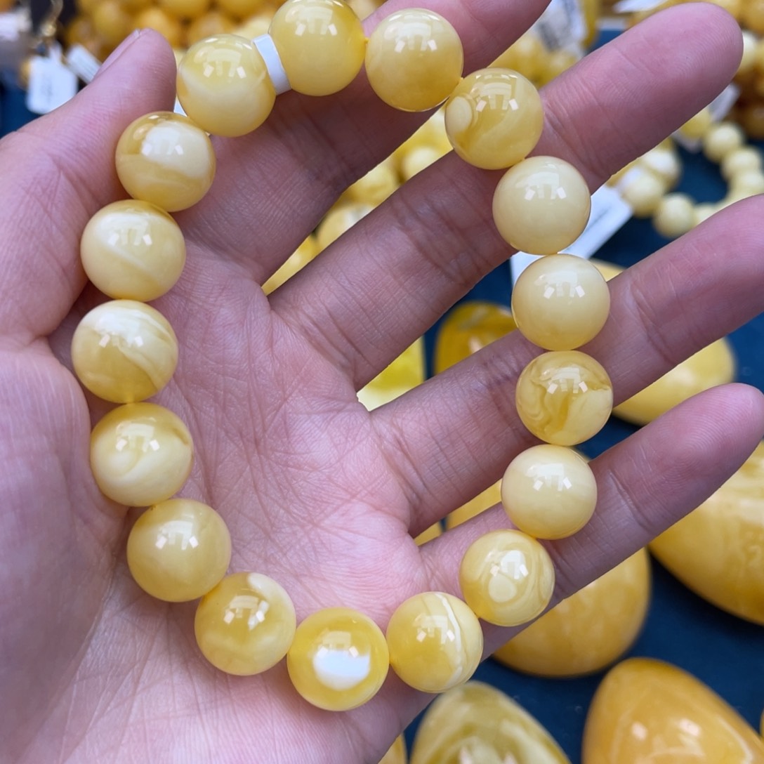 琥珀裸石未镶嵌琥珀蜜蜡w 602