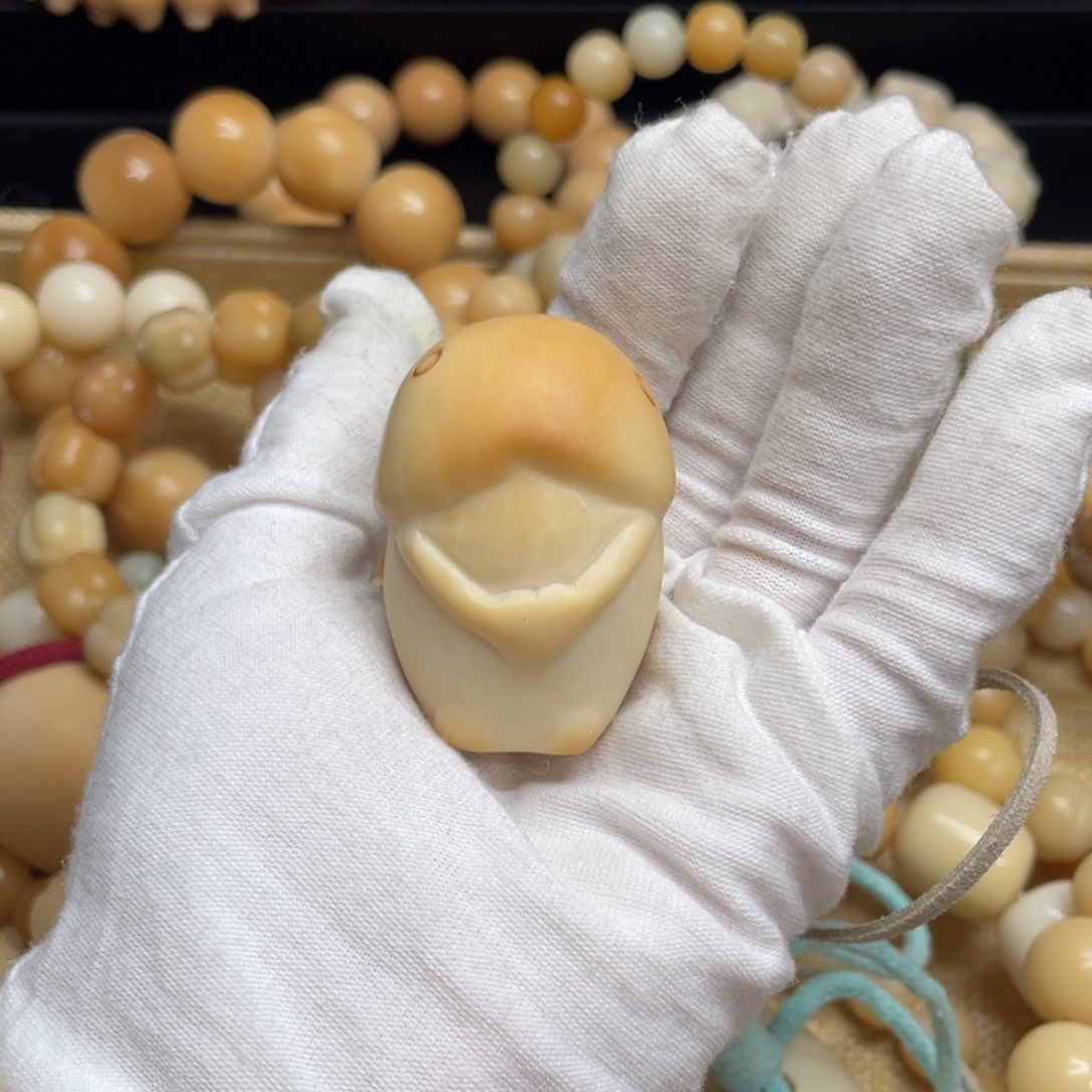 菩提根/象牙果吊坠牙果蘑菇把件189