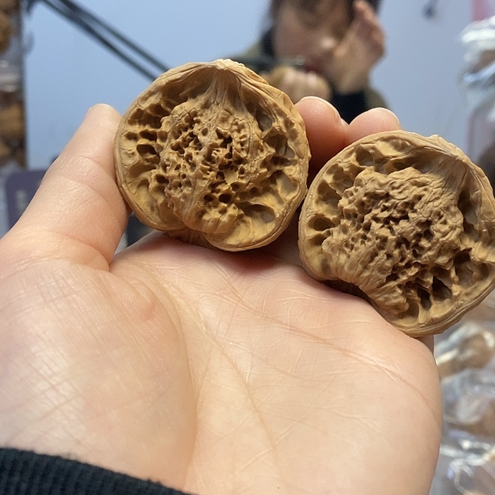 把件文玩核桃43蛇头
