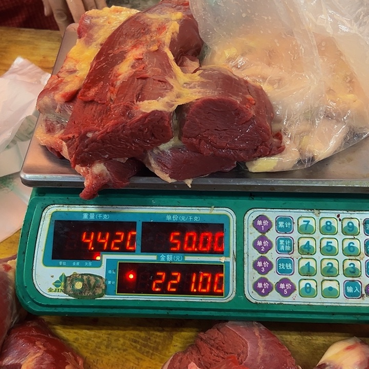 广西土耕马马肉中国大陆