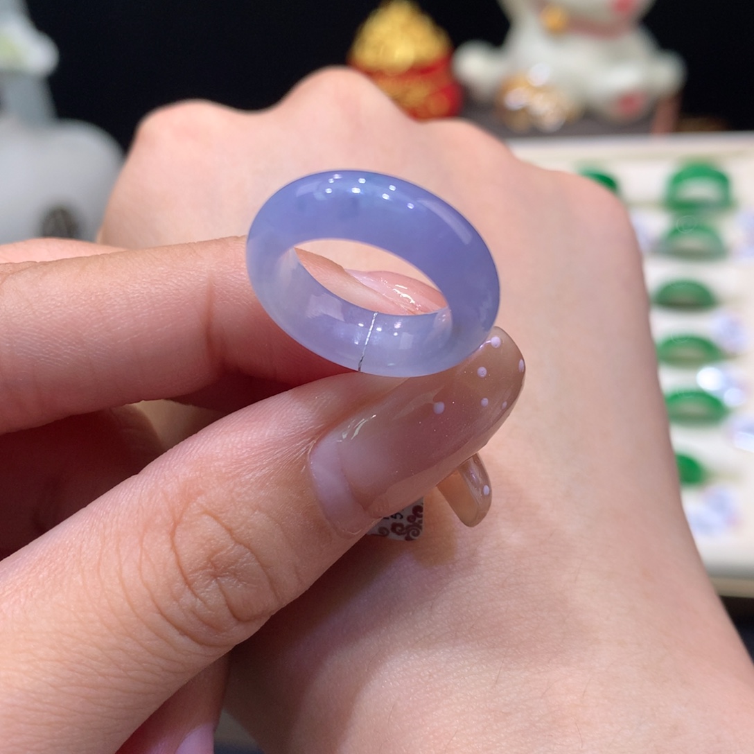 ****s翡翠未镶嵌戒指翡翠