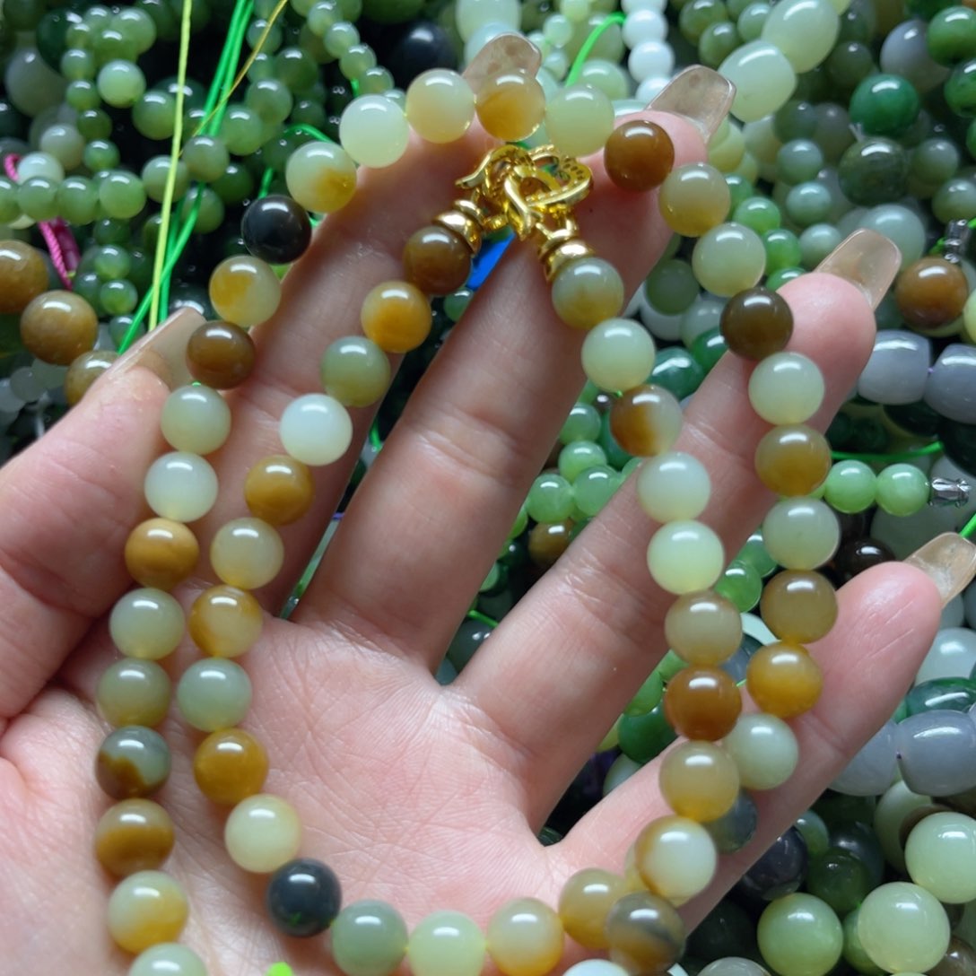 和田玉手链未镶嵌