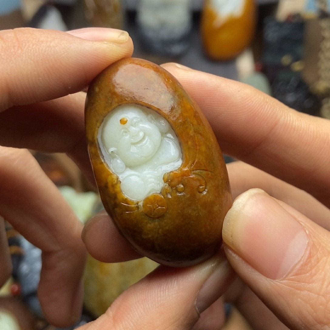 和田玉挂件未镶嵌