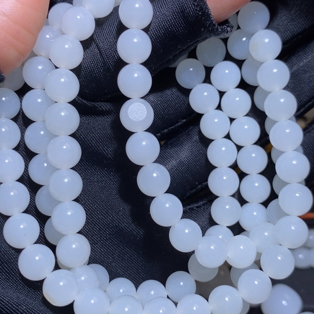 和田玉未镶嵌套链d****t