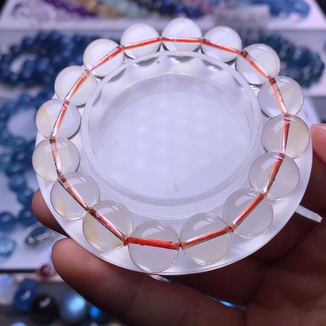 水晶手链未镶嵌多样性