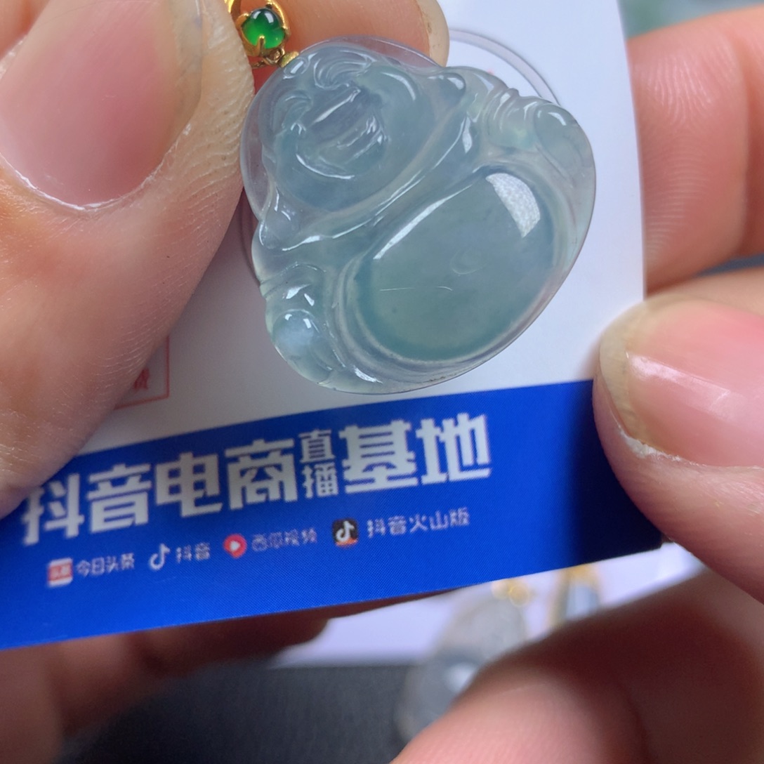 【闪购商品】翡翠颈饰18K金镶嵌翡翠