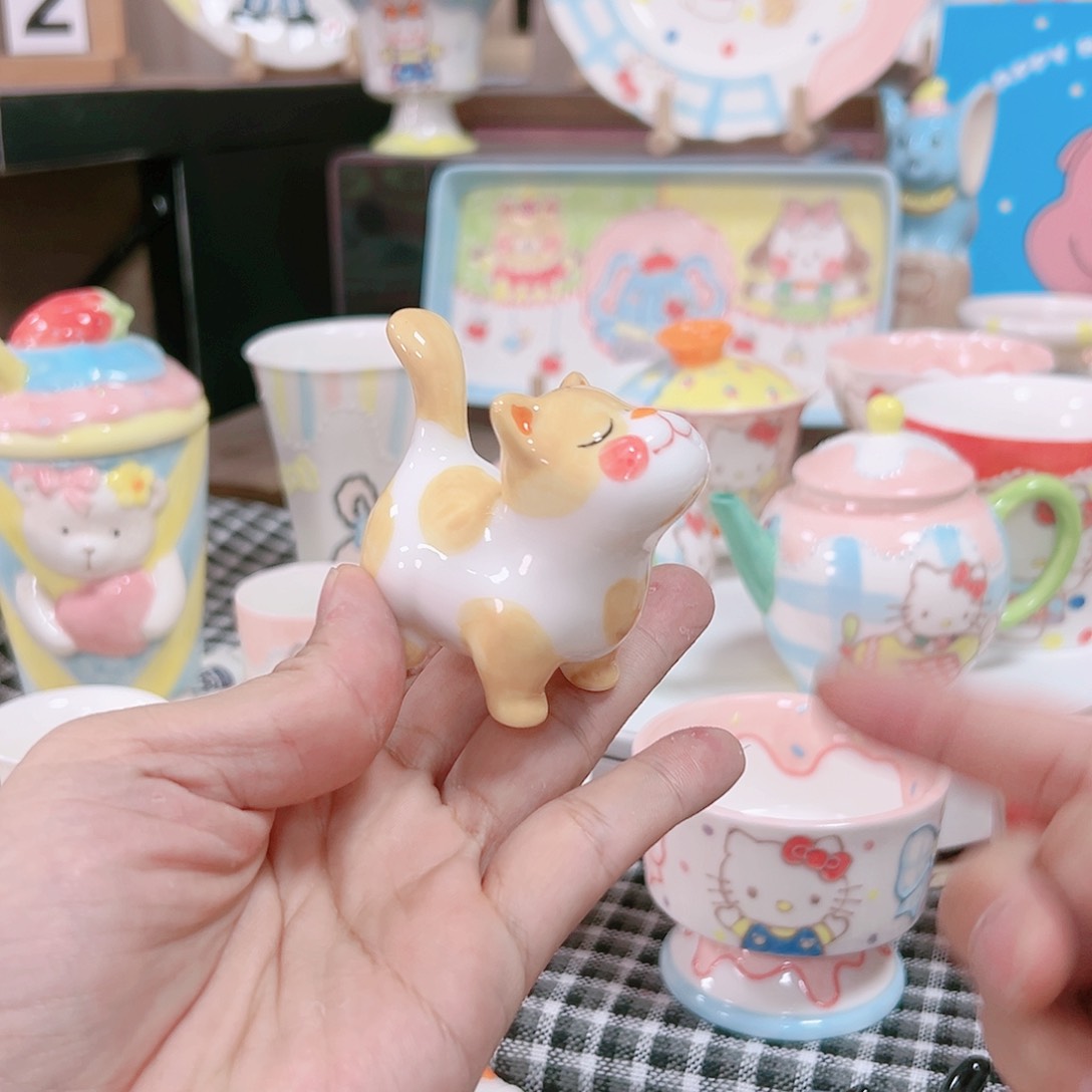 可爱陶瓷高温手作