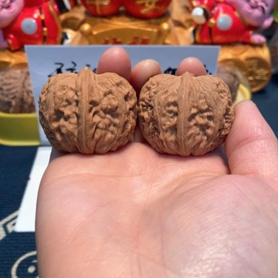 文玩核桃吊坠39平谷元宝