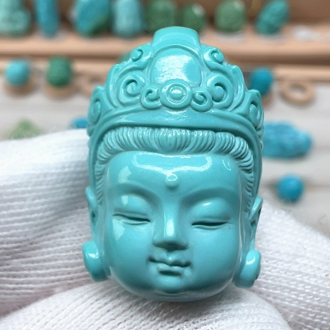 绿松石配饰未镶嵌
