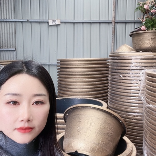 复合圆60盆2个有孔