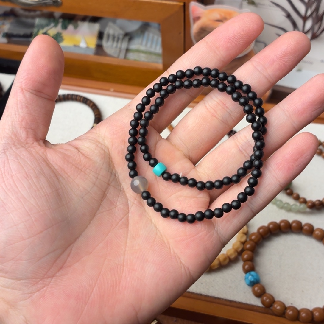 手串/手链风车木（黑檀木）