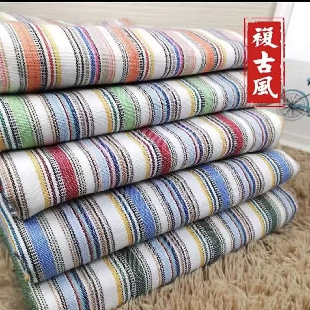 【爆款清仓】特厚老粗布凉席双人加厚双面纯棉老粗布床单