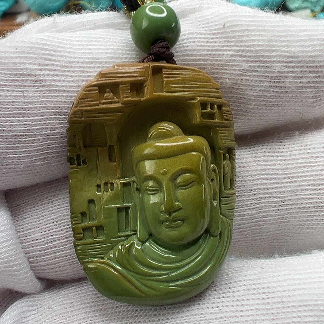 绿松石石窟大佛 未镶嵌