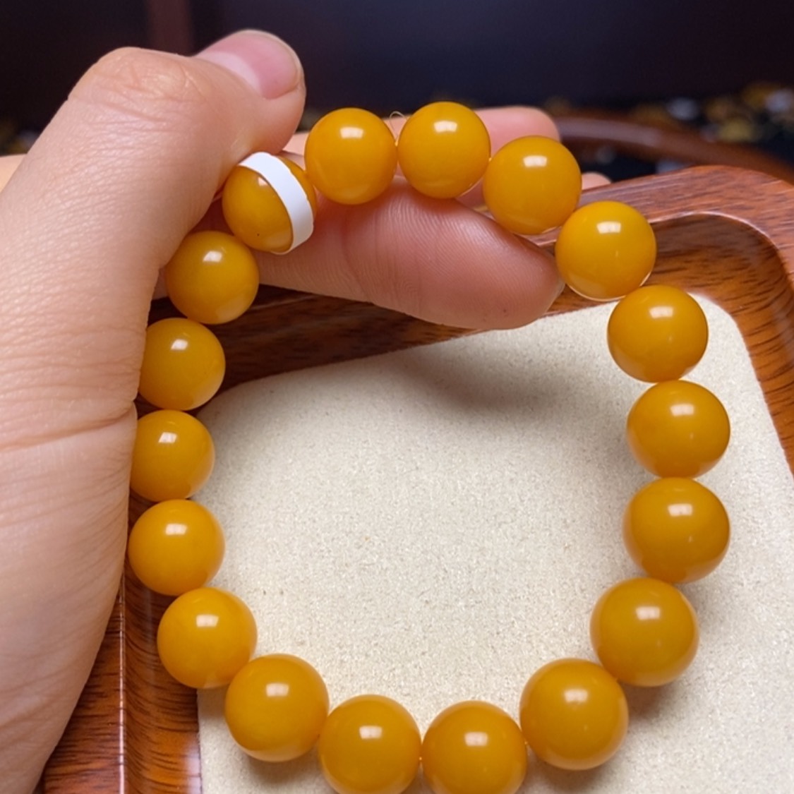 【闪购商品】蜜蜡手链未镶嵌手串