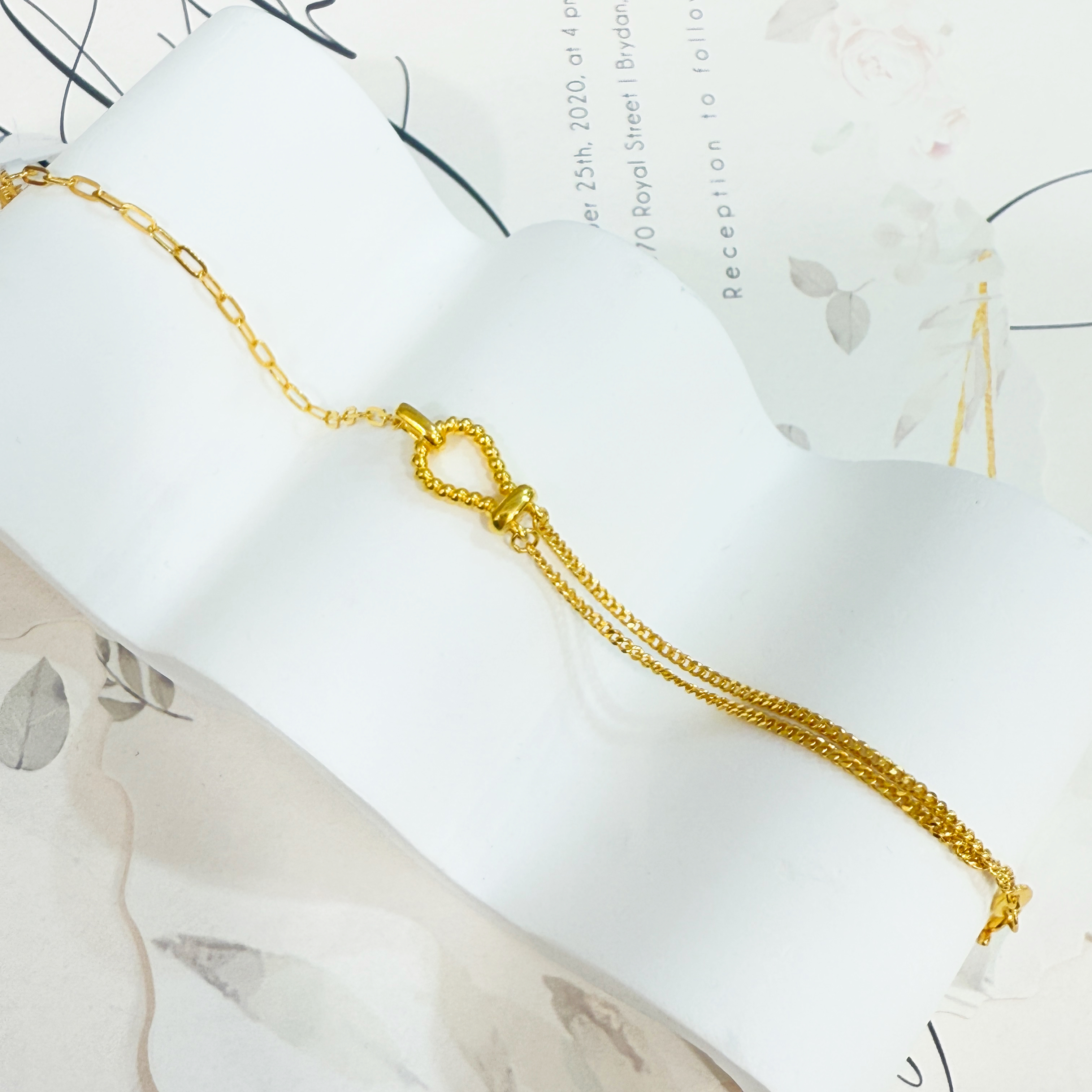 5G工艺【马蹄黄金手链】足金999