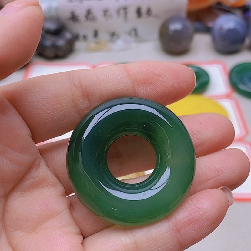 【闪购商品】未镶嵌玛瑙/玉髓珠宝半成品晴****)