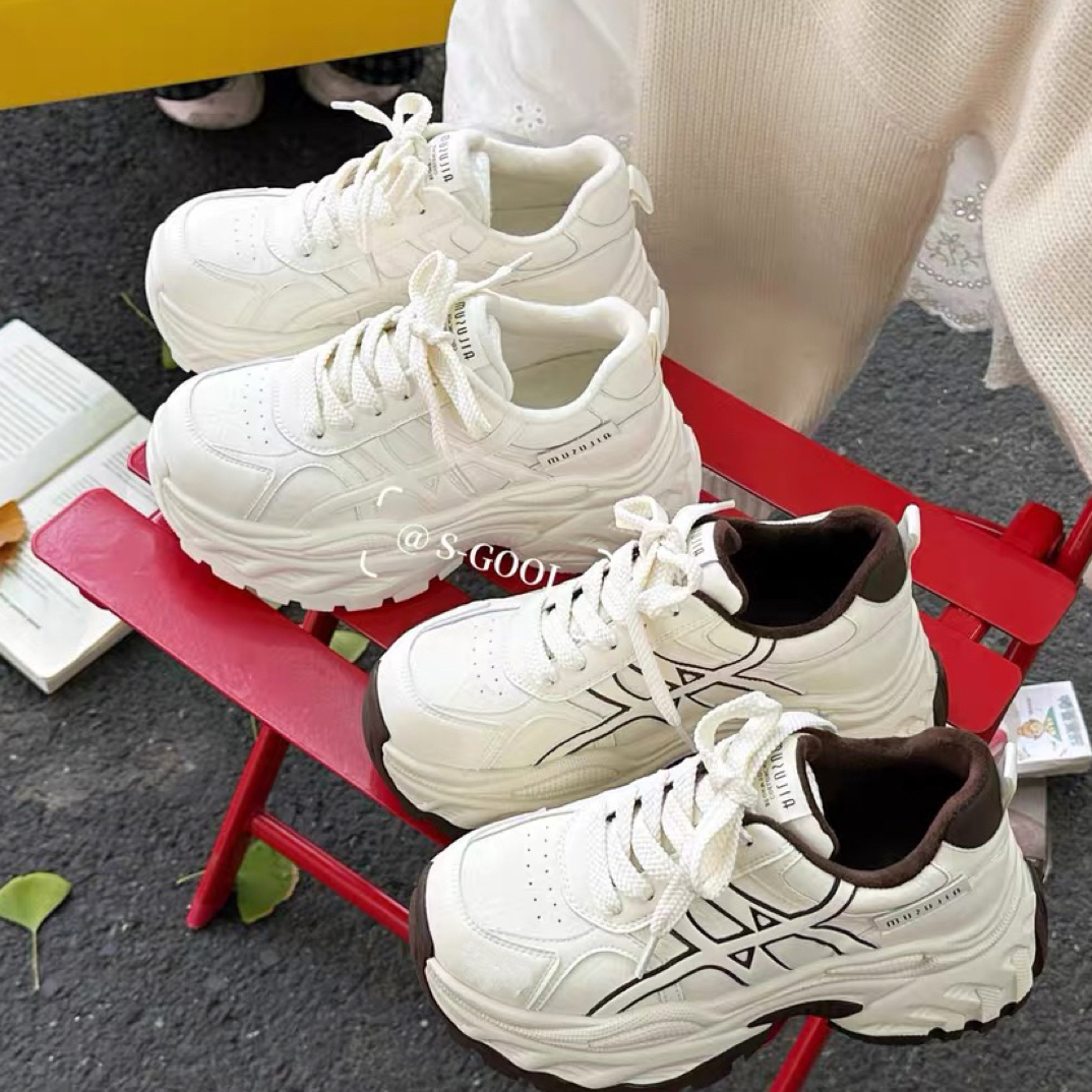 90189 新款大棉厚底休闲百搭老爹鞋