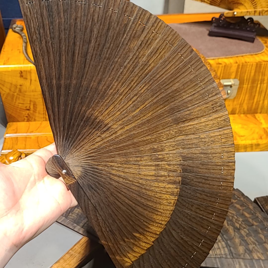 裕***博金丝楠21小叶桢楠金丝楠木苏扇阴沉