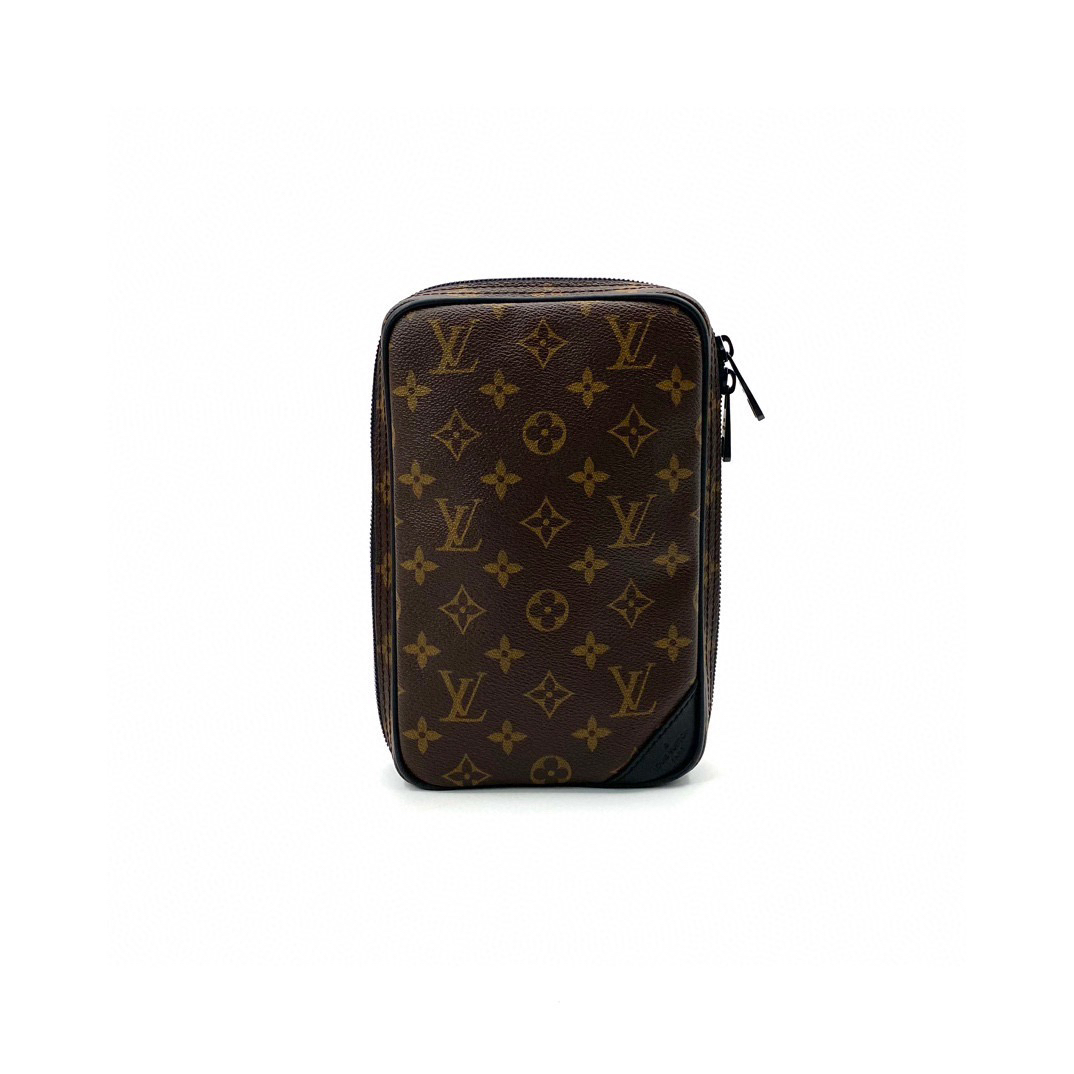 99新 LouisVuitton/路易威登 utility side bag老花手拿包 23/15