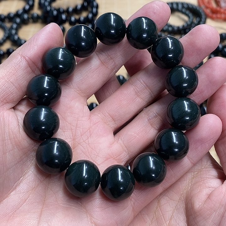 观***涛和田玉未镶嵌手链