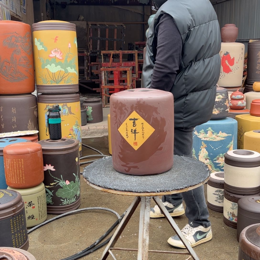 紫砂茶叶罐茶叶罐