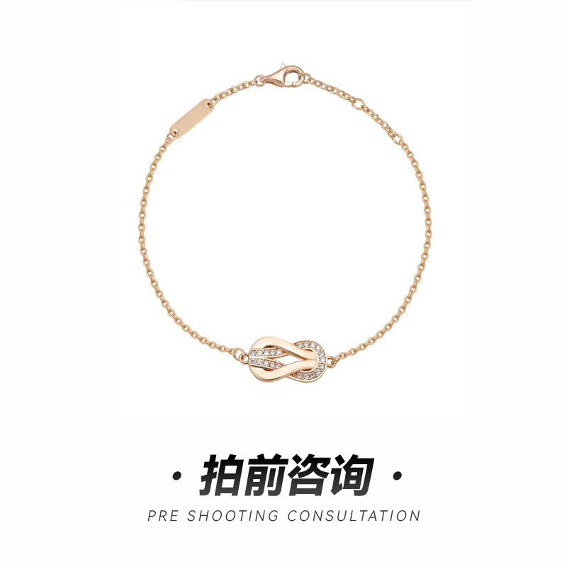 合金手链 【 有米系列】迷你mini发财扣手链设计感精致手链