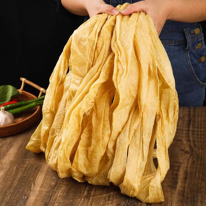 【直播专享】巫溪传统手工老豆皮 蛋白肉豆筋腐竹皮 400克/袋 包邮