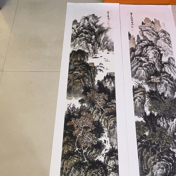 国画张圣敏先生纯手绘作品