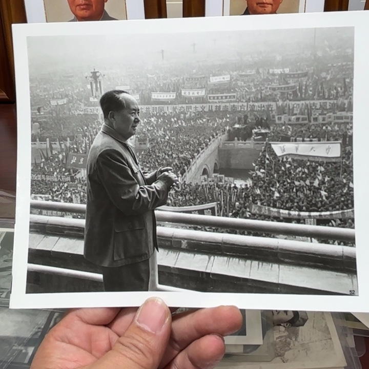 有机玻璃进***鱼爷爷8寸照片